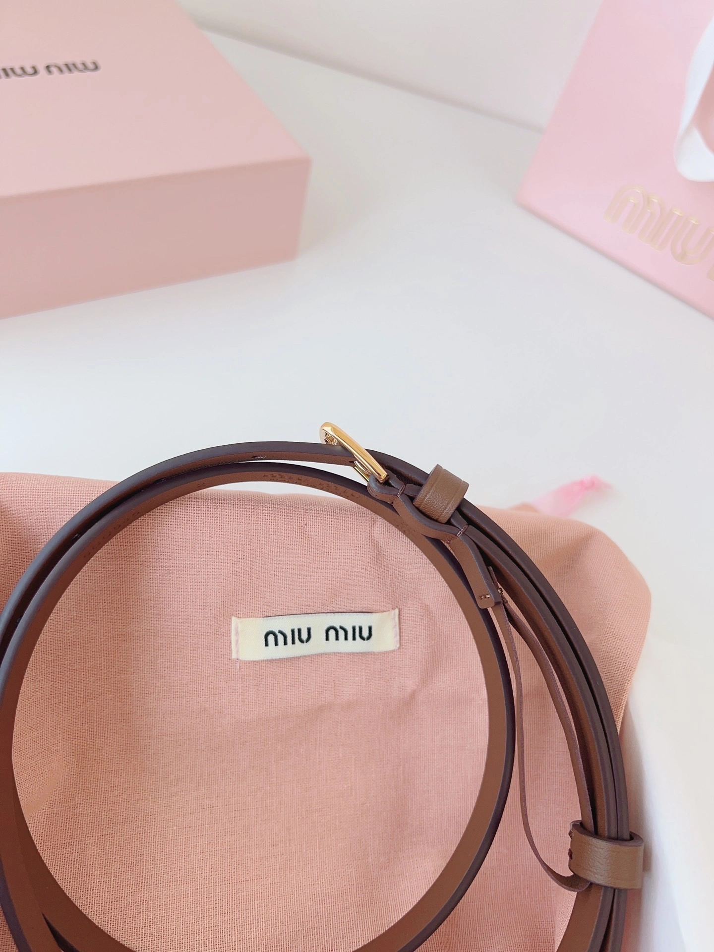 Barbara-- 7iu7iu Calfskin 1.5cm item:D-S179F0732
